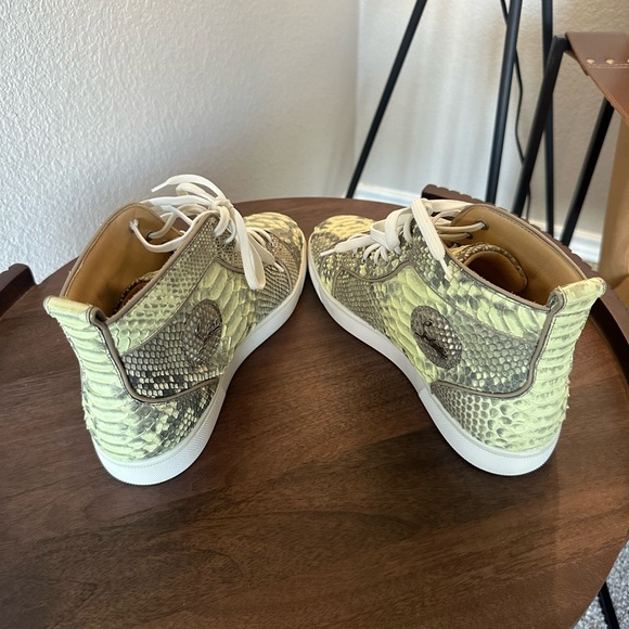 Christian Louboutin sneakers snake skin , glow in the dark - Picture 3 of 8